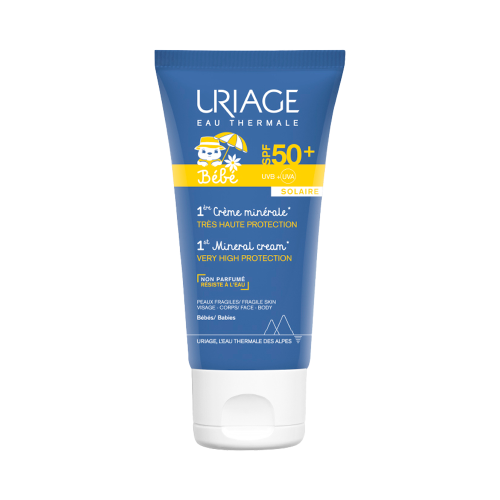 Uriage Bebé 1Era Crema Mineral Spf50+ - Protección Solar Muy Alta Para Bebés Uriage Bebé 1Era Crema Mineral Spf50+ - Protección Solar Muy Alta Para Bebés