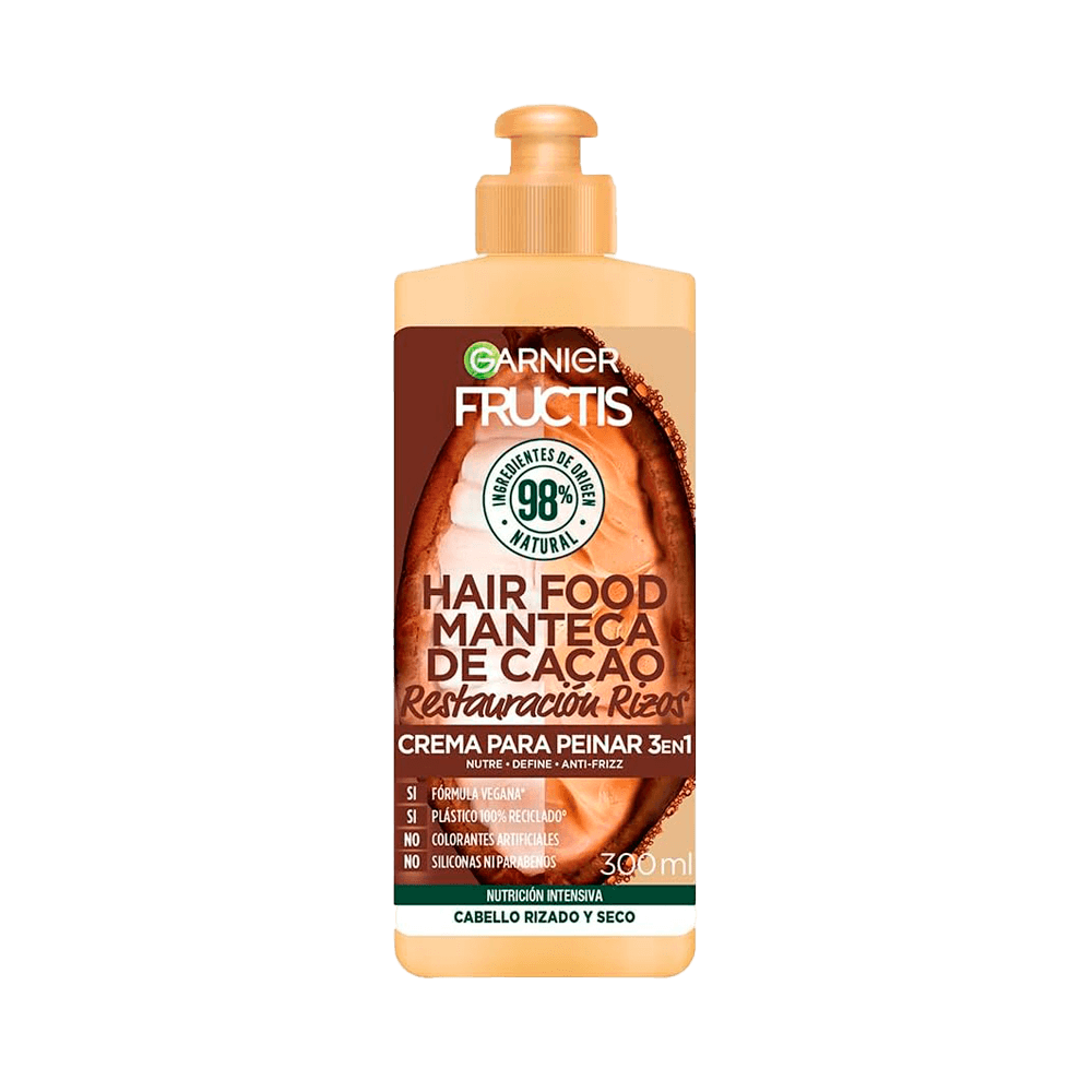 Crema Para Peinar 3En1 Hairfood Cacao