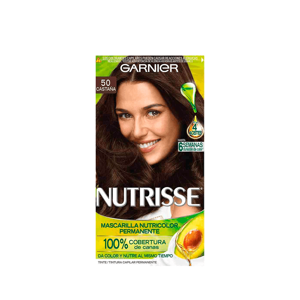 Tinte Garnier Nutrisse Castaña 50