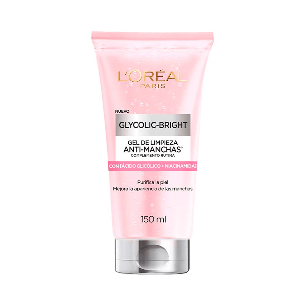 Gel Limpiador Antimanchas Ácido Glicólico L'Oréal Paris