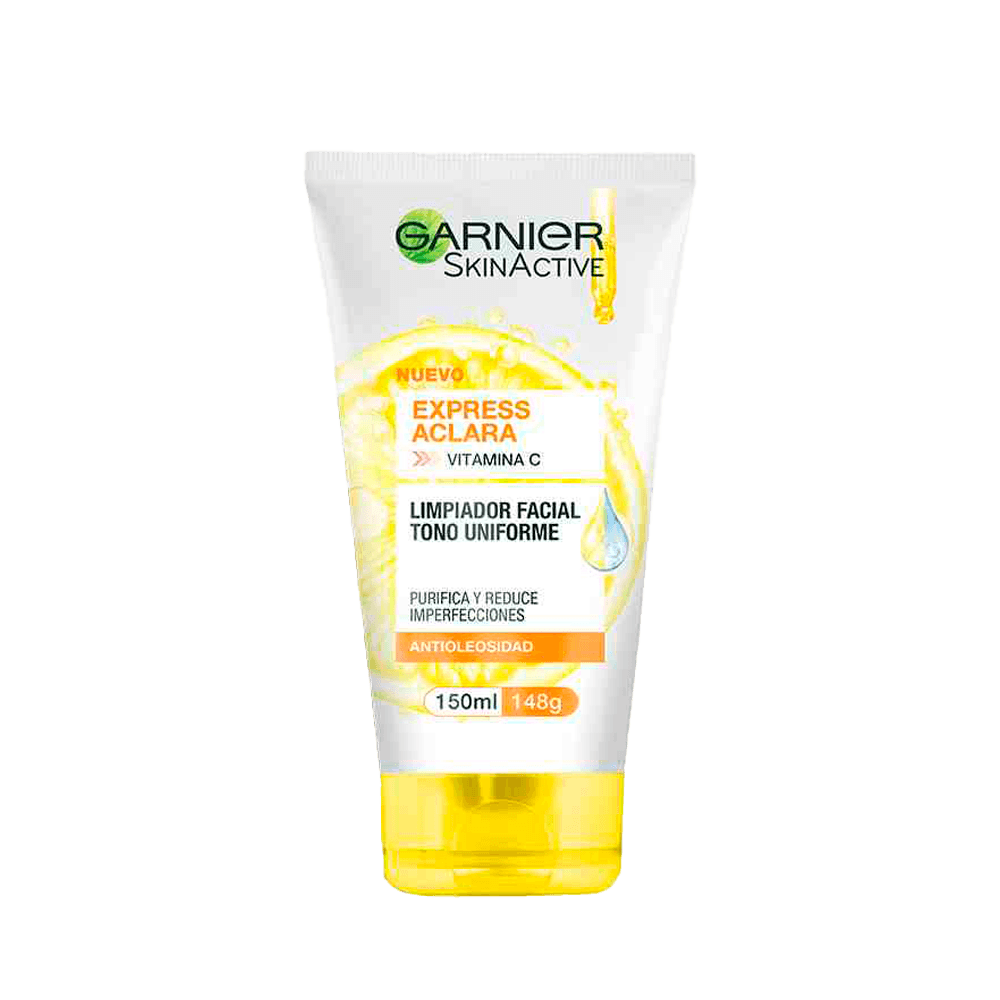Gel Limpiador Garnier Express Aclara Vitamina C