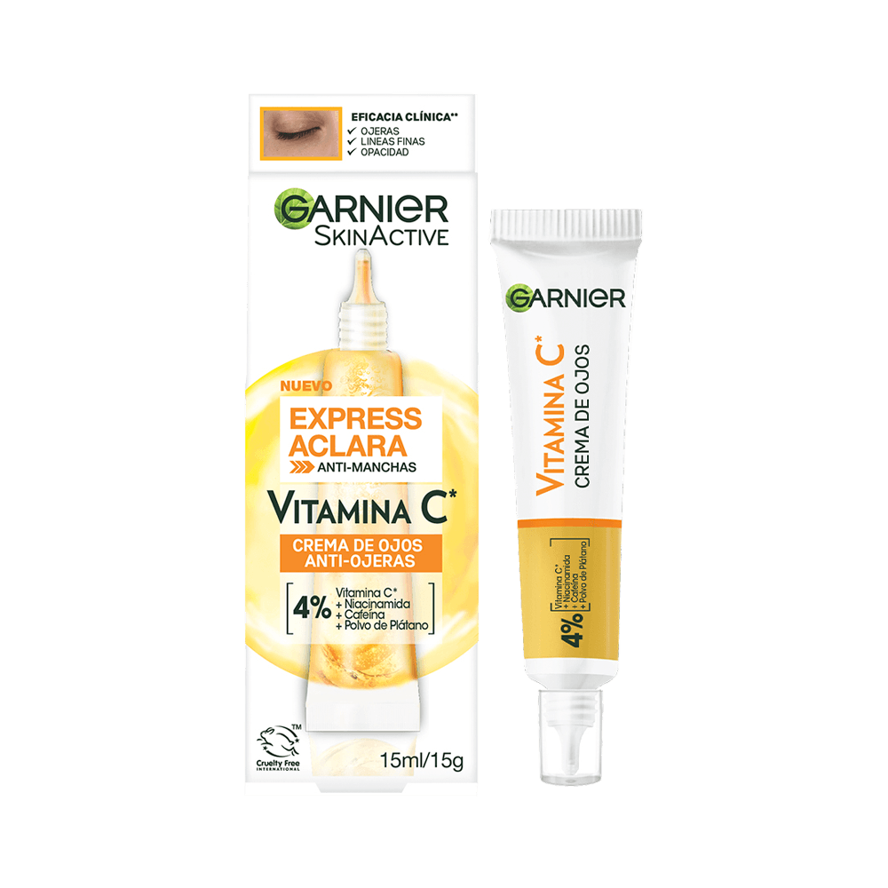 Crema Anti Ojeras Garnier Express Aclara Vitamina C