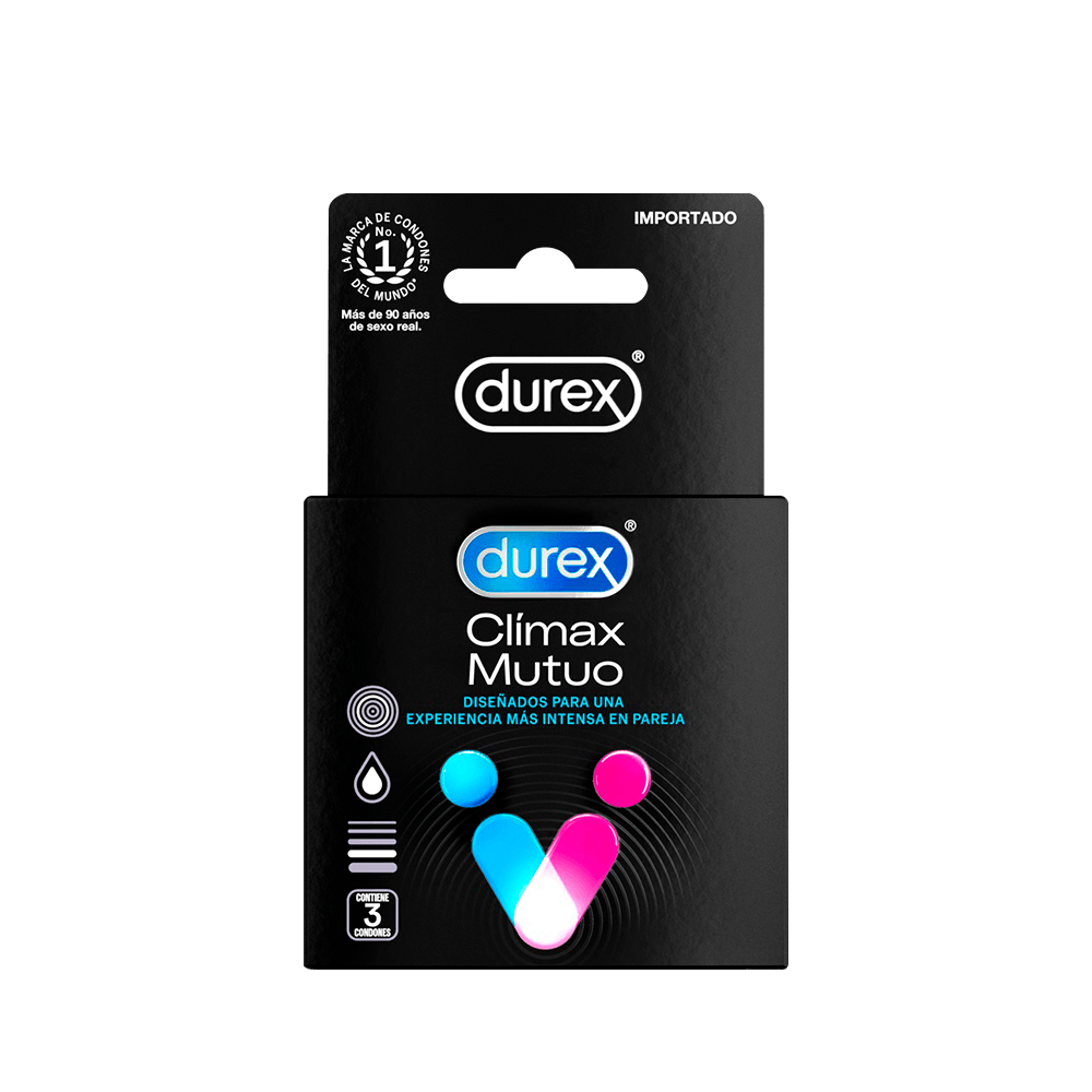 Preservativos Durex Clímax Mutuo
