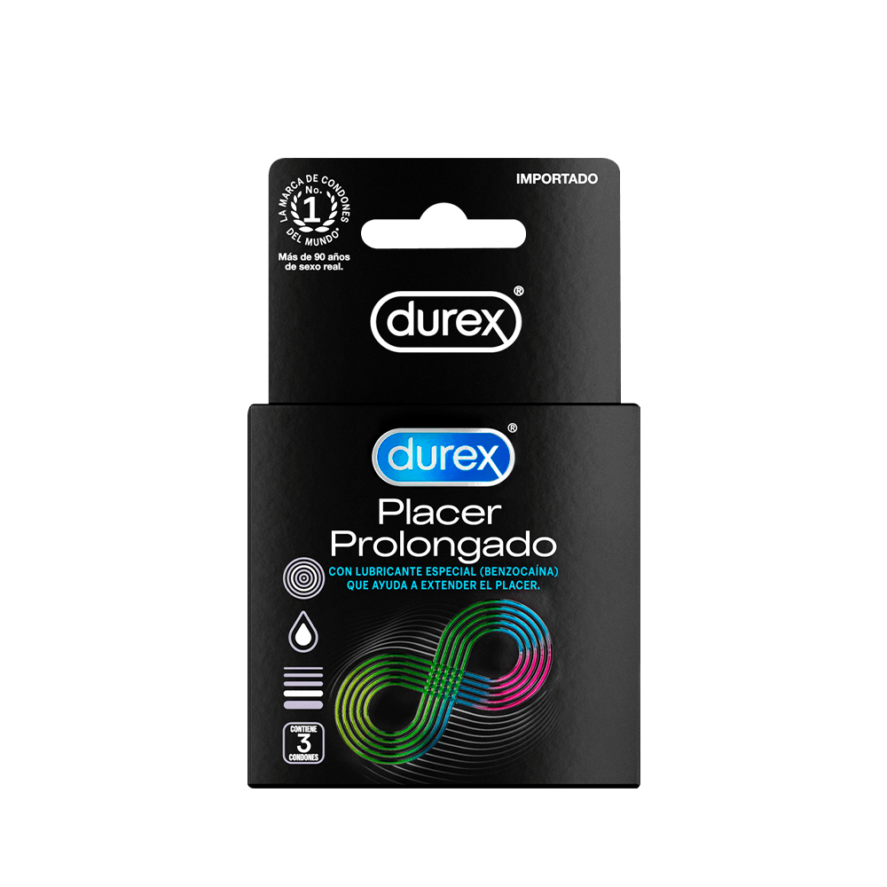 Preservativos Durex Placer Prolongado