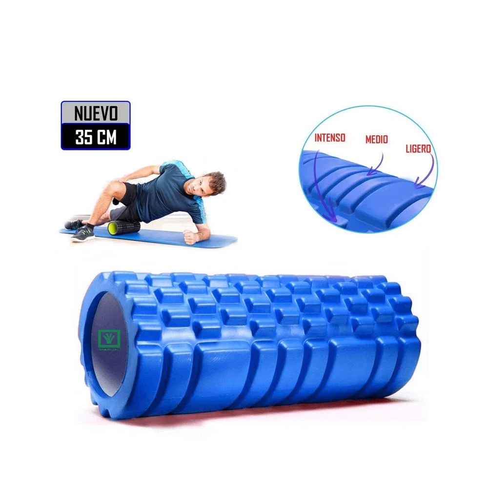 Rodillo Foam Roller 35cm Con Espuma Masaje Rodillo Foam Roller 35cm Con Espuma Masaje