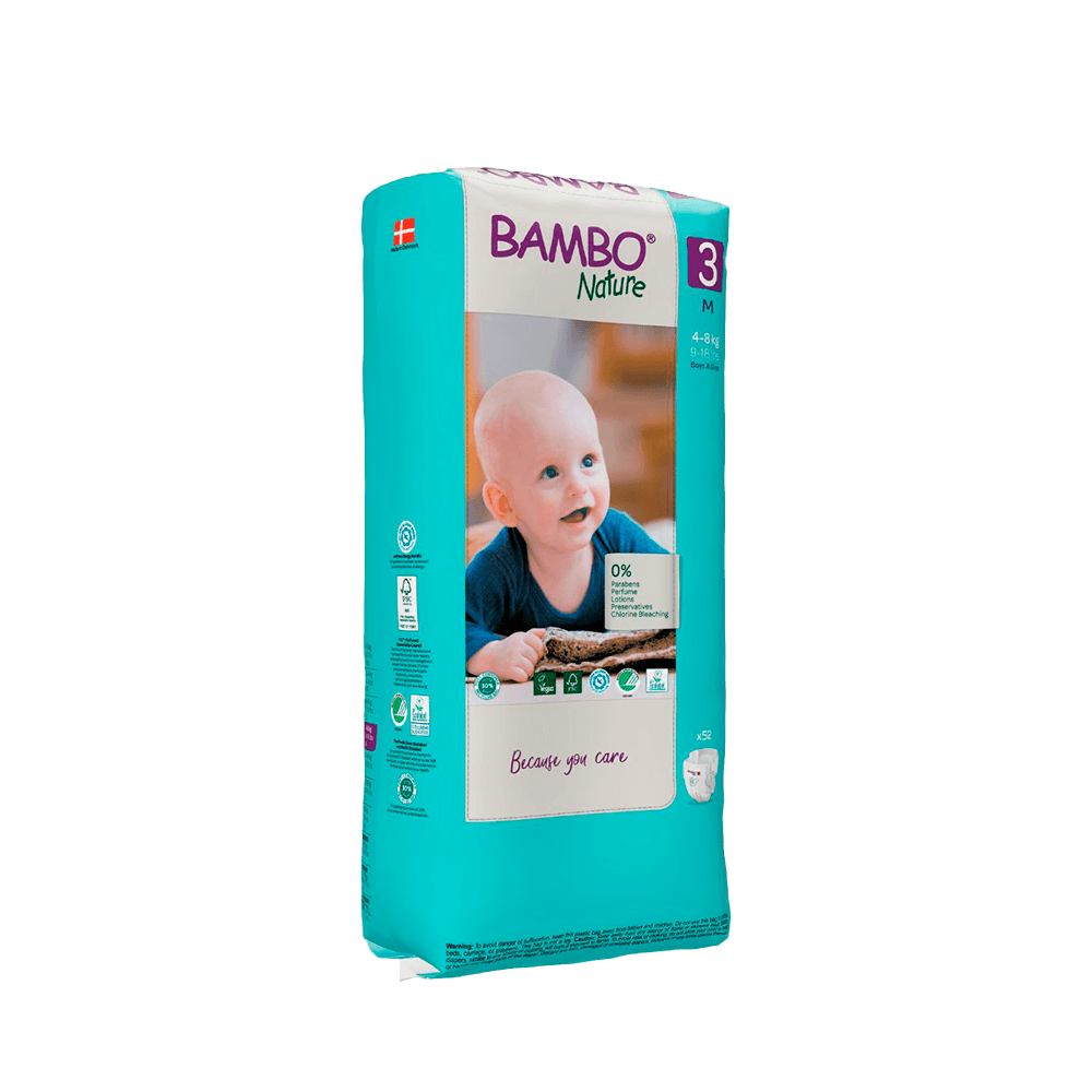Pañal Bambo Nature Tall Pack Talla 3 M