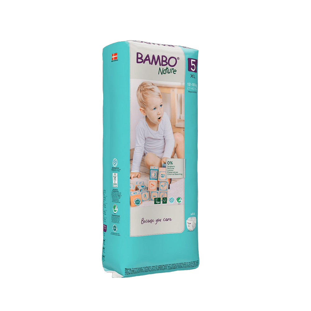 Pañal Bambo Nature Tall Pack Talla 5 XG-XL