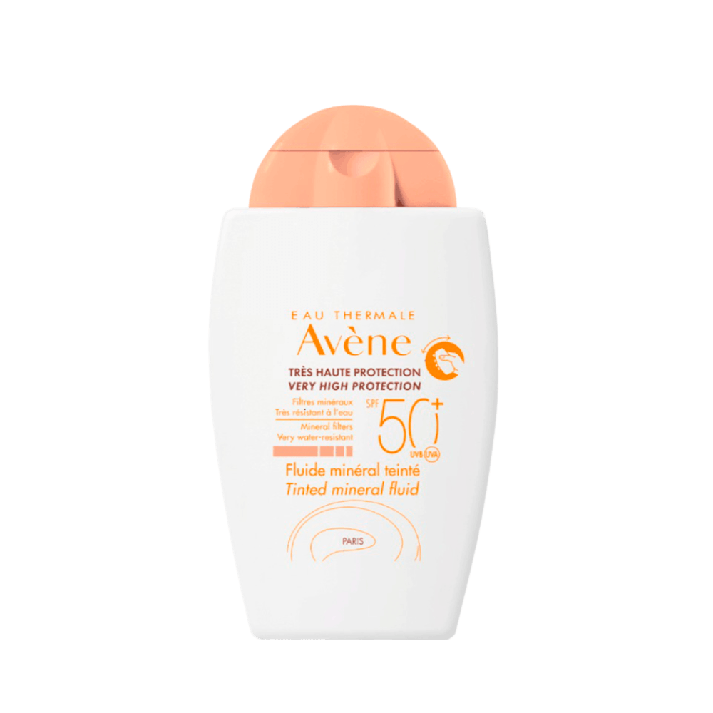 Avene Solar Fluido Mineral Con Color 50+