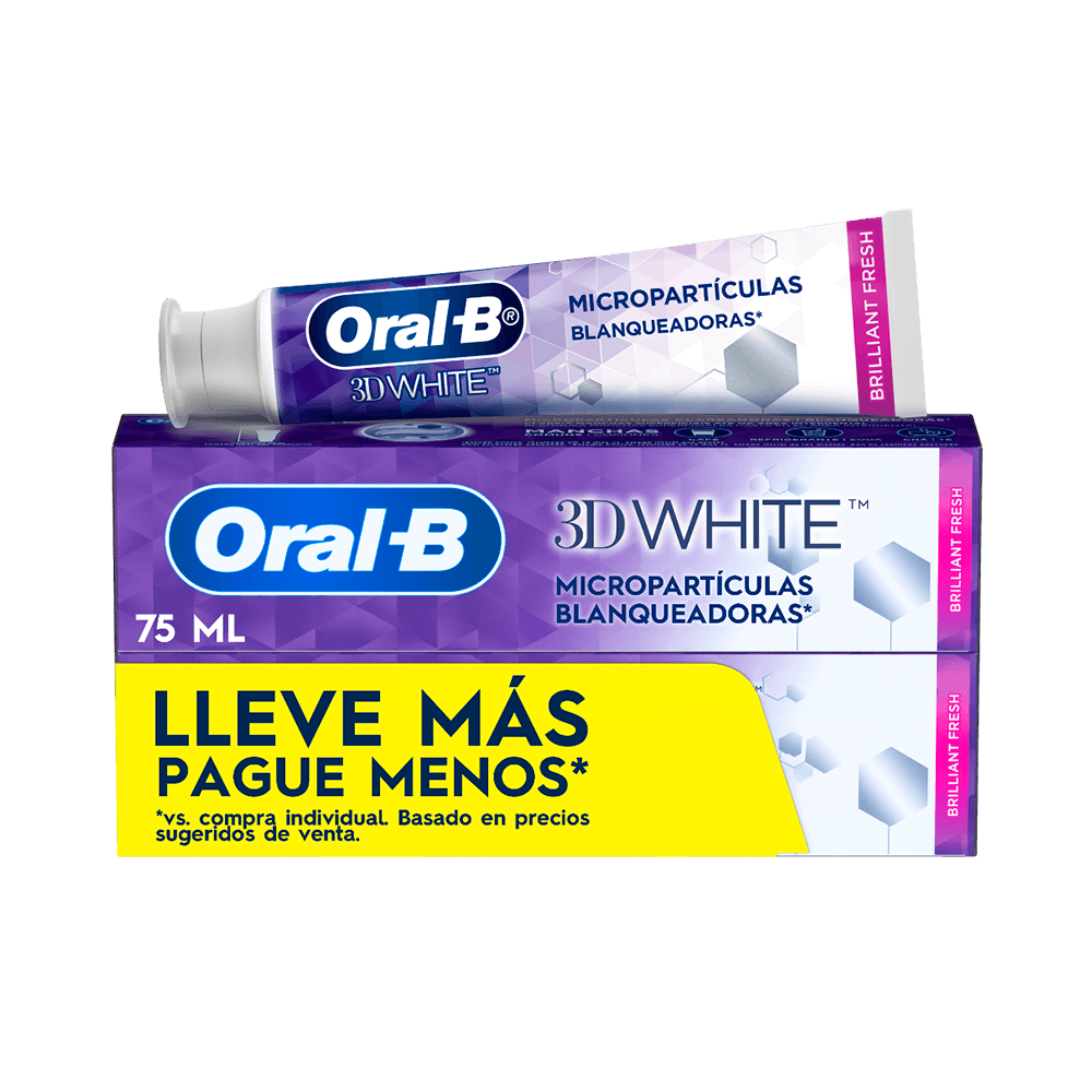 Pastas Dentales Oral-B Brilliant Fresh