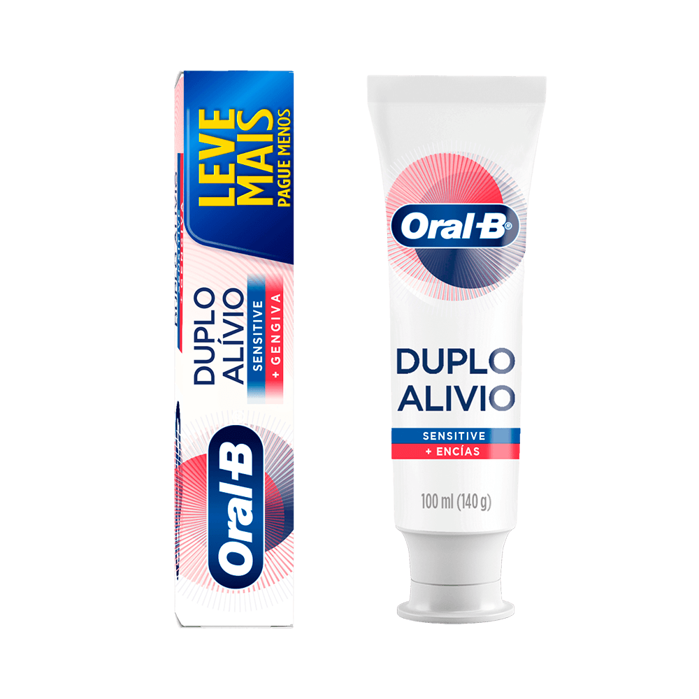 Pasta Dental Oral-B Duplo Alivio