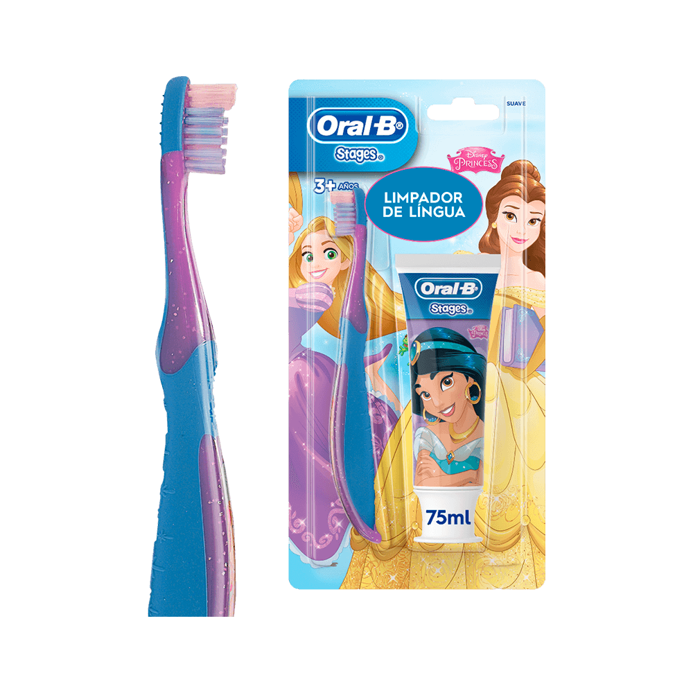Cepillo Dental + Pasta Dental Kit Oral-B Stages