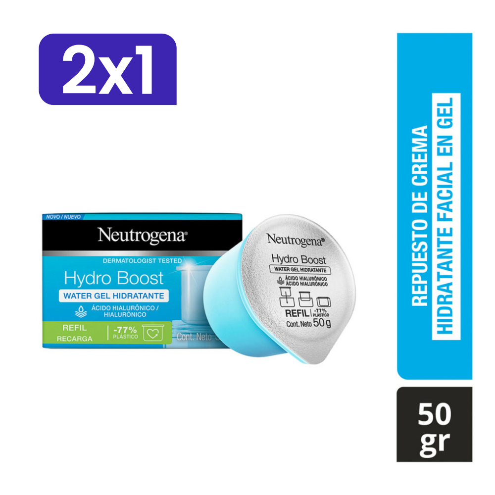 Refill Crema Hidratante Facial Neutrogena Hydro Boost Ácido Hialurónico