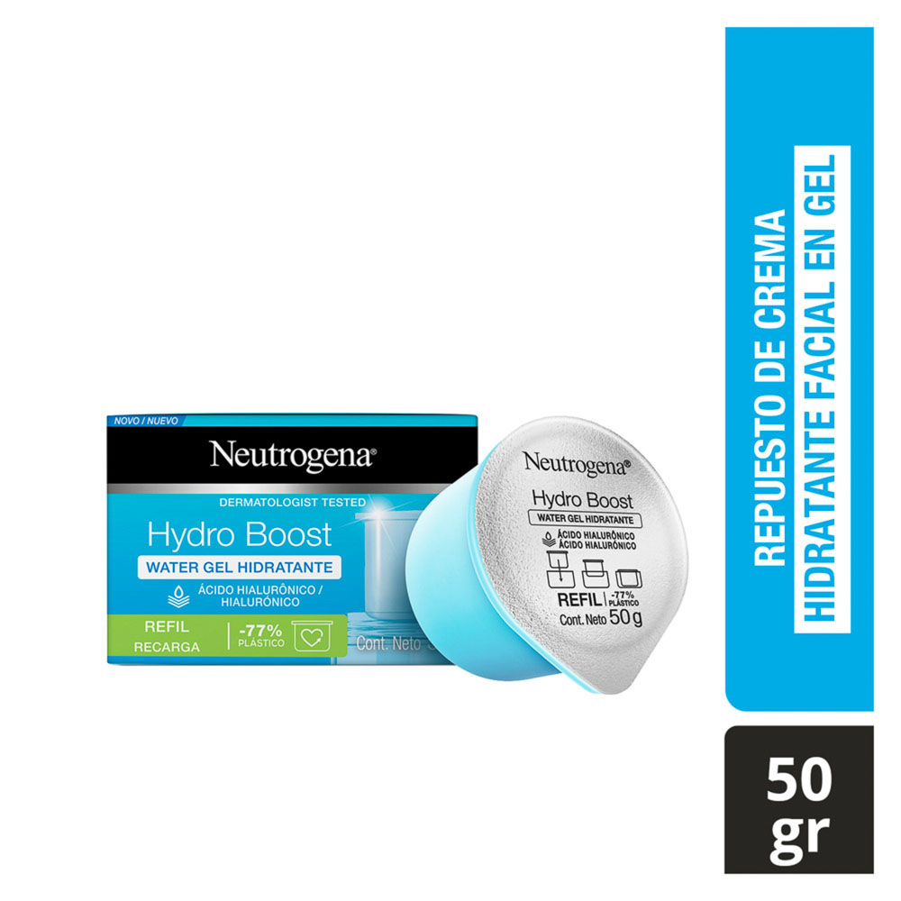 Refill Crema Hidratante Facial Neutrogena Hydro Boost Ácido Hialurónico
