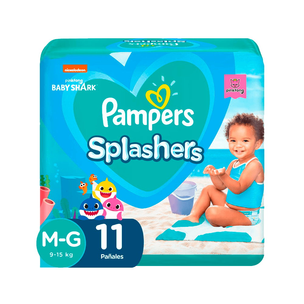 Pampers Splashers Pañales Talla M-G