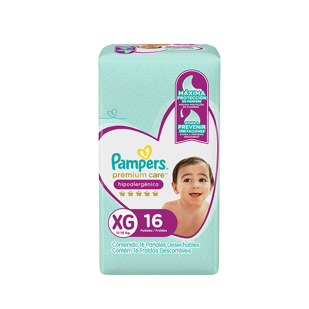 Pampers Premium Care Pañales Talla XG