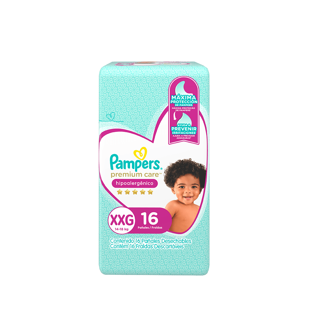 Pampers Premium Care Pañales Talla XXG Pampers Premium Care Pañales Talla XXG
