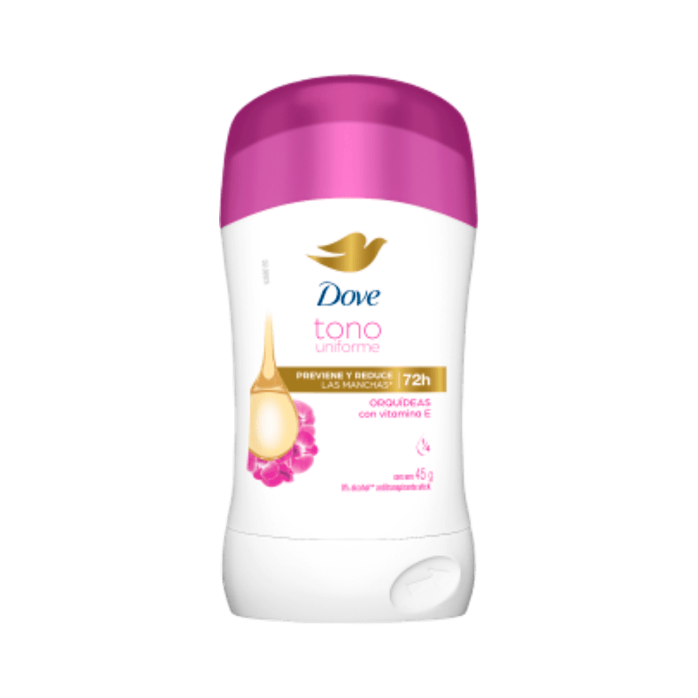 Desodorante Stick Dove Tono Uniforme Orquidea Desodorante Stick Dove Tono Uniforme Orquidea