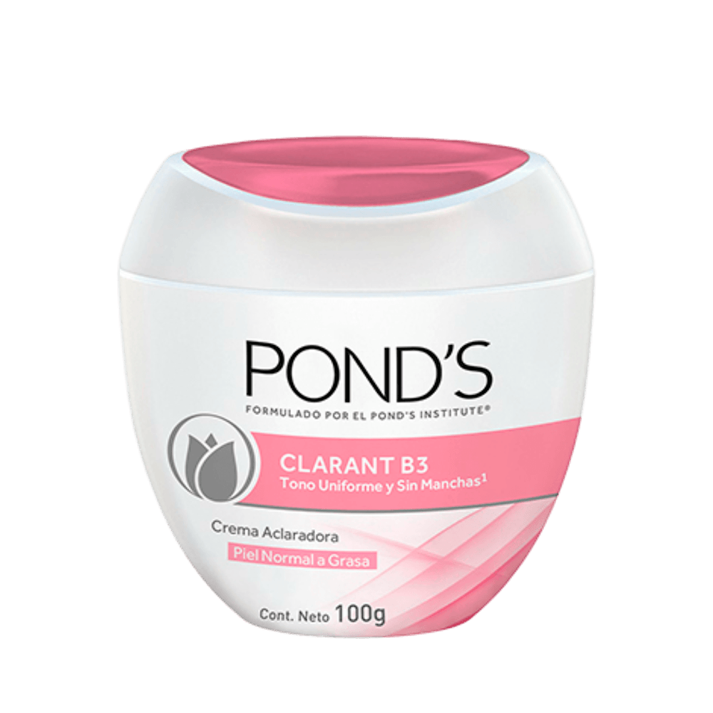 Crema Facial Ponds Aclaradora B3 Piel Normal A Grasa