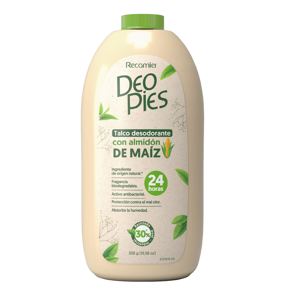 Deo Pies Talco Antibacterial