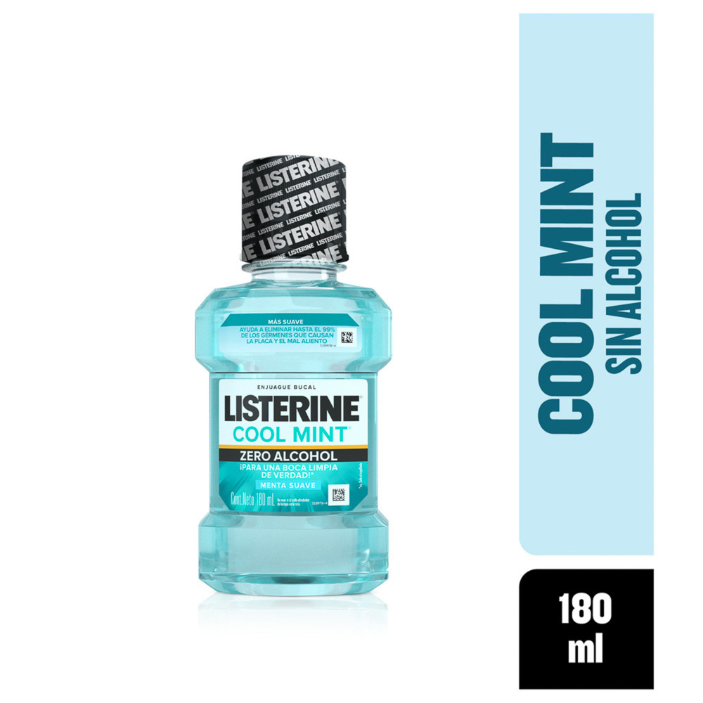 Enjuague Bucal Listerine Cool Mint Zero Enjuague Bucal Listerine Cool Mint Zero