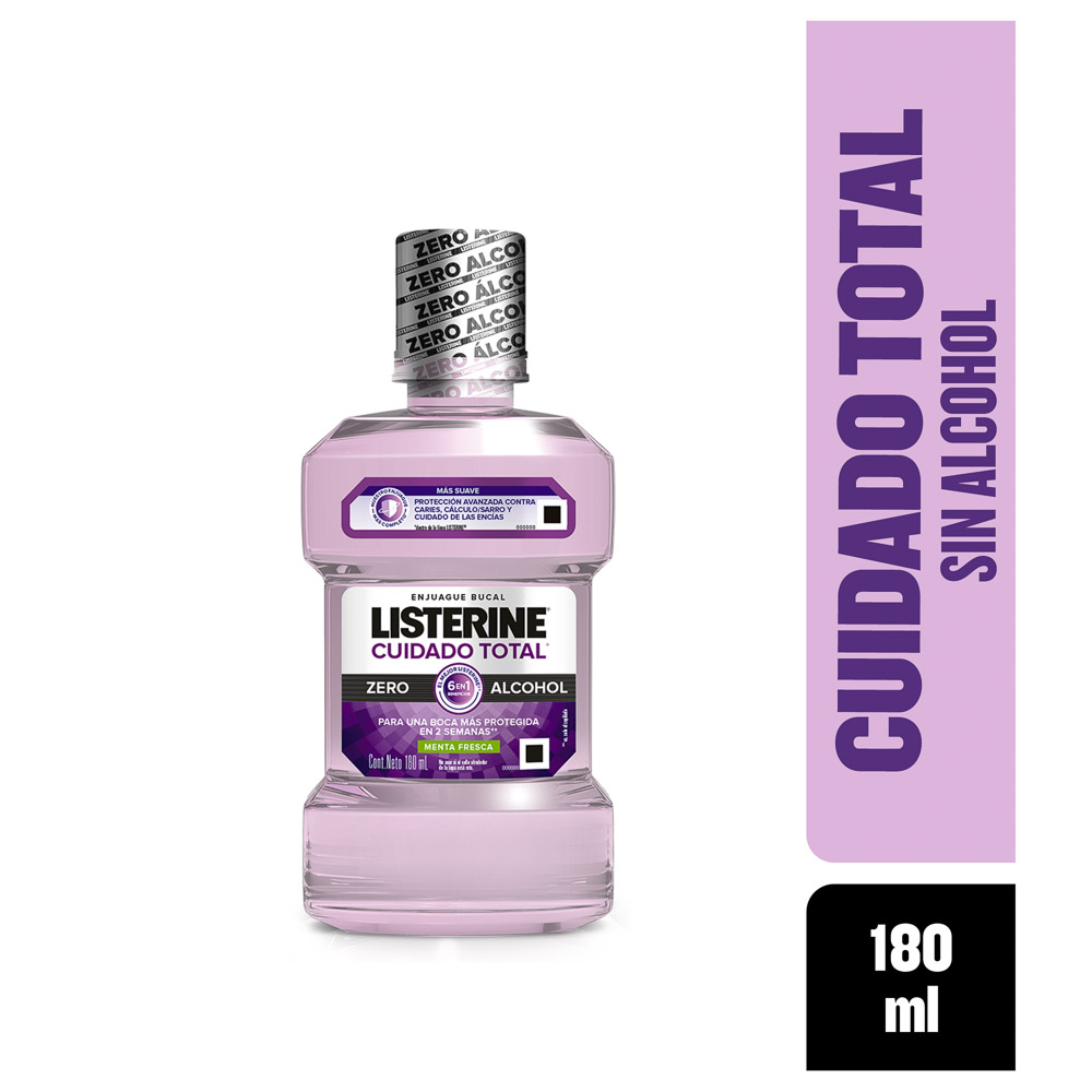 Enjuague Bucal Listerine® Cuidado Total Zero