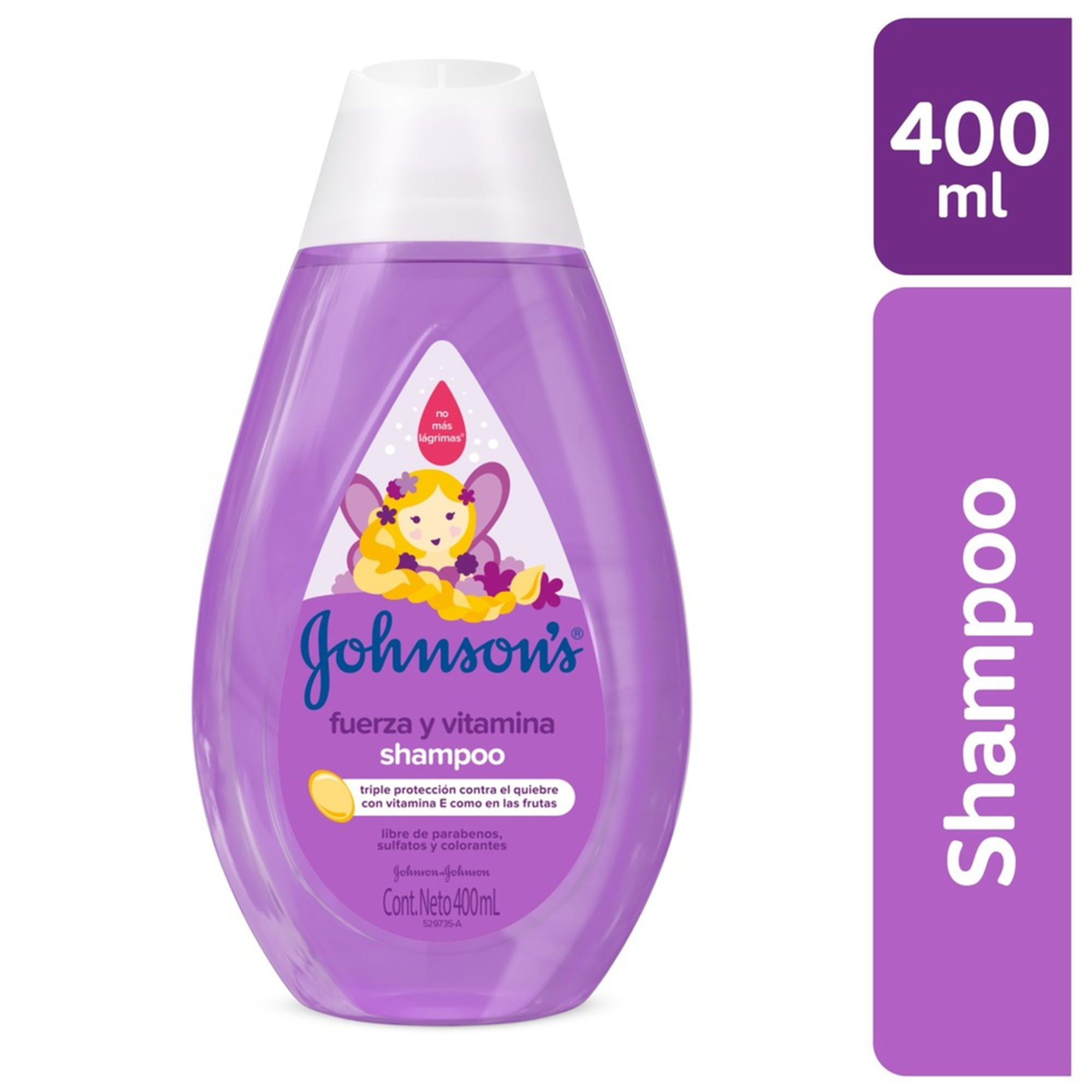 Shampoo Bebé Johnson'S Fuerza Y Vitamina