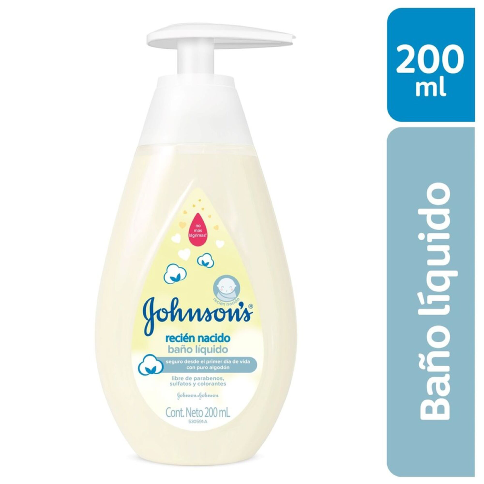 Baño Líquido Bebé Johnson'S Recien Nacido