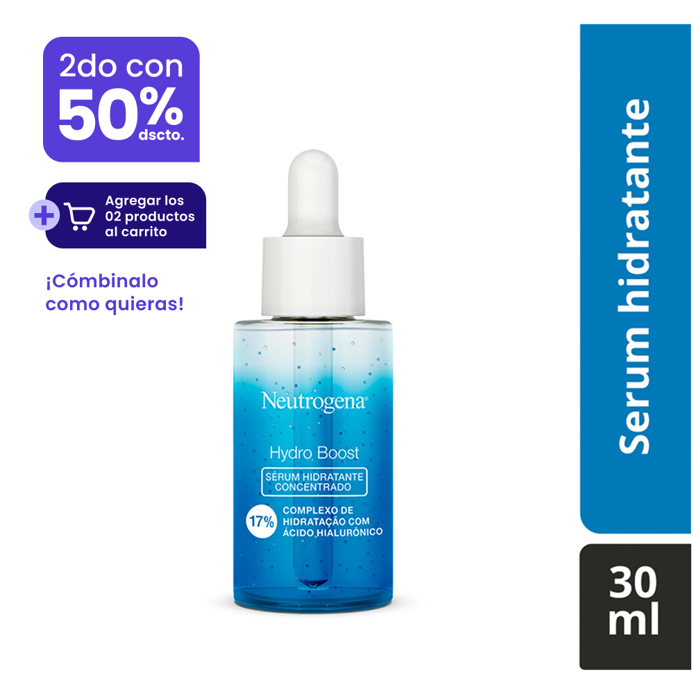 Serum Hidratante Concentrado Facial Neutrogena Hydro Boost® Ácido Hialurónico