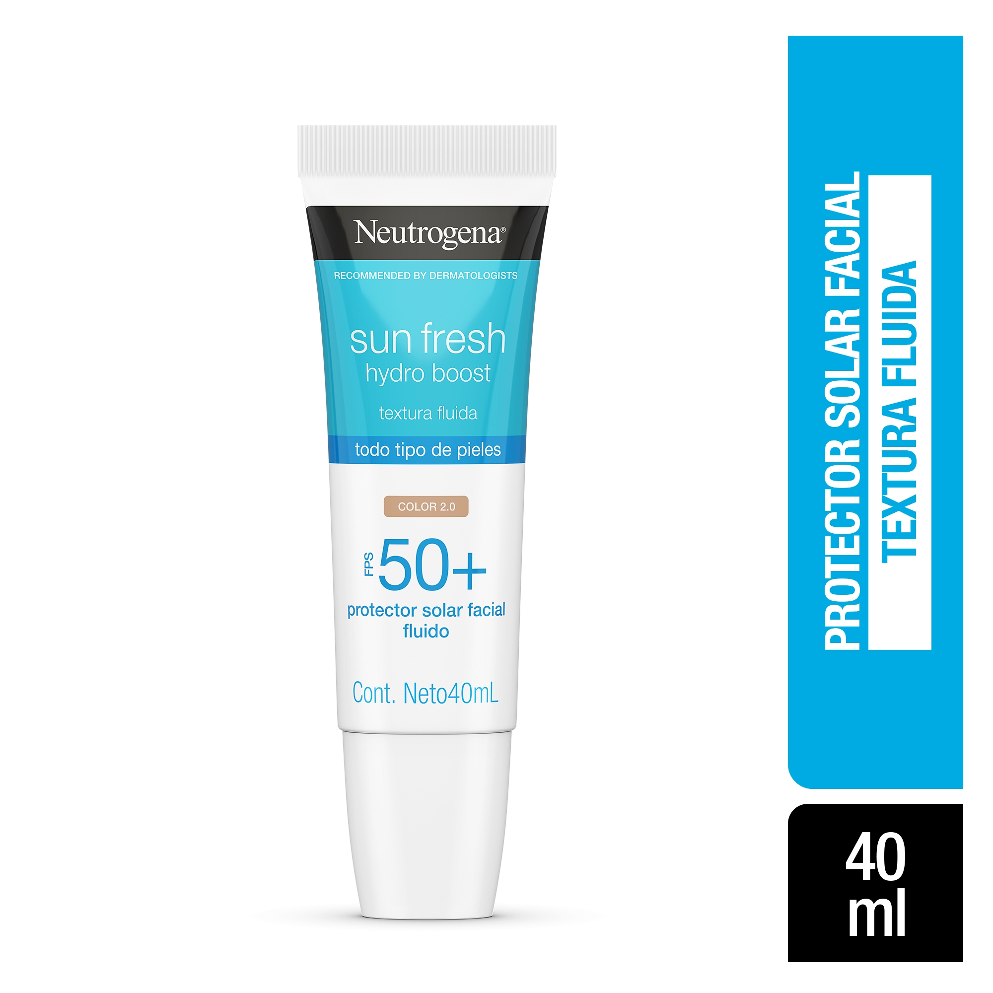 Protector Solar Neutrogena Sunfresh Hydro Boost  Color 2.0 Fps 50