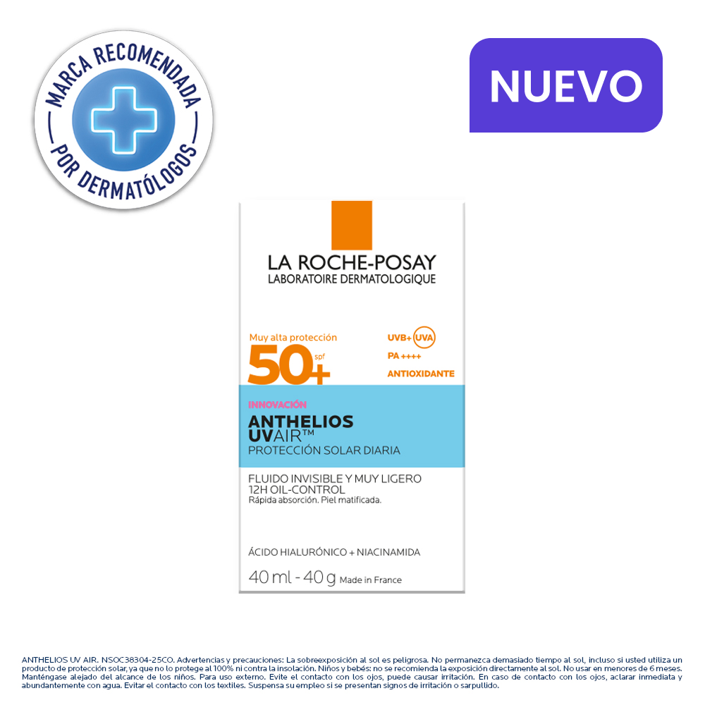Protector Solar La Roche Posay Anthelios UV Air FPS 50+
