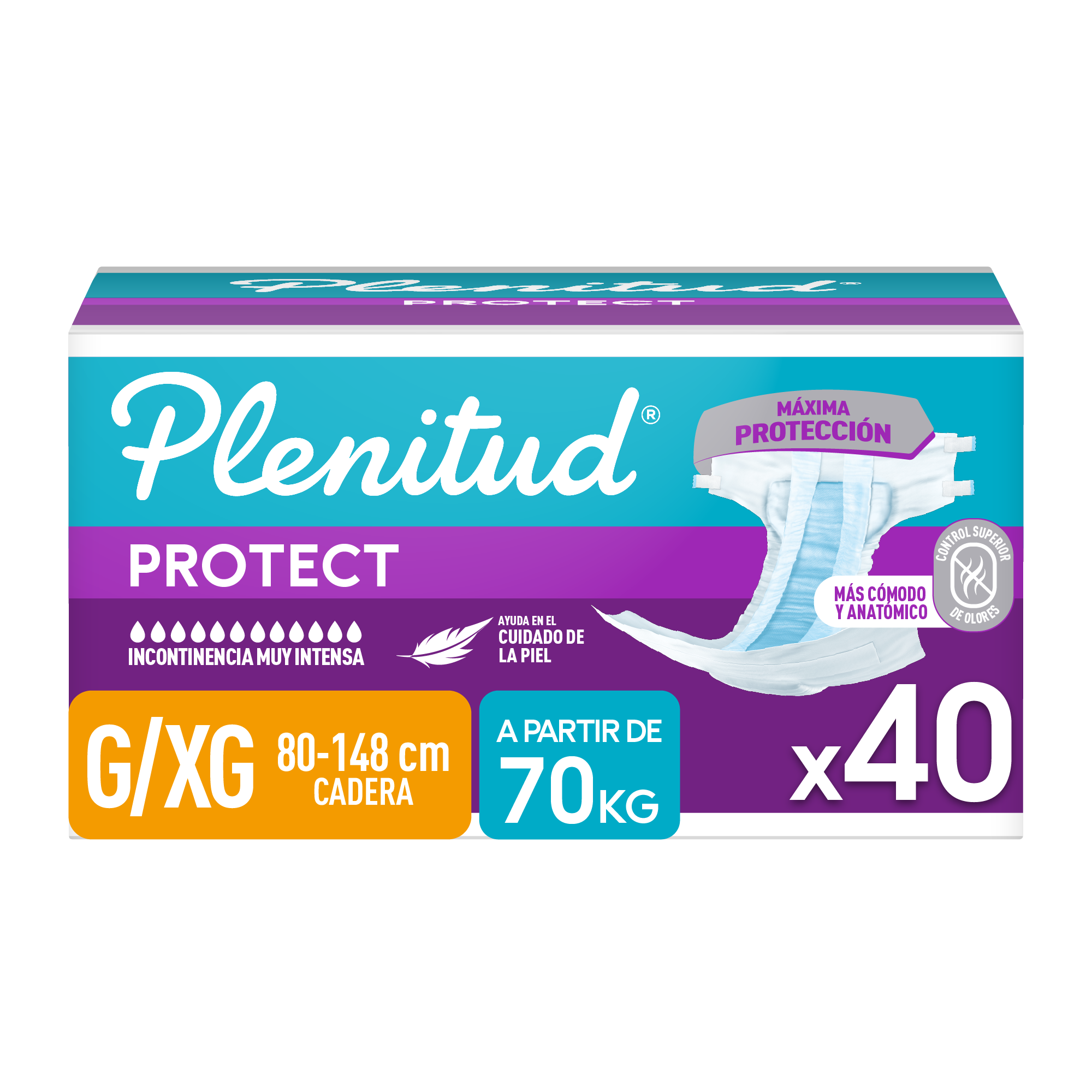 Pañal Adulto Plenitud Protect XG Pañal Adulto Plenitud Protect XG