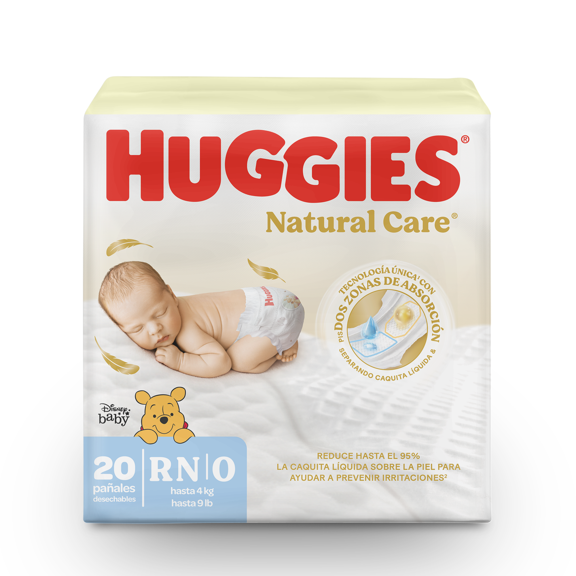 Pañal Huggies Natural Care RN Maxi