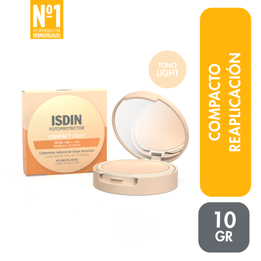 Fotoprotector Compact Light Spf50 Isdin