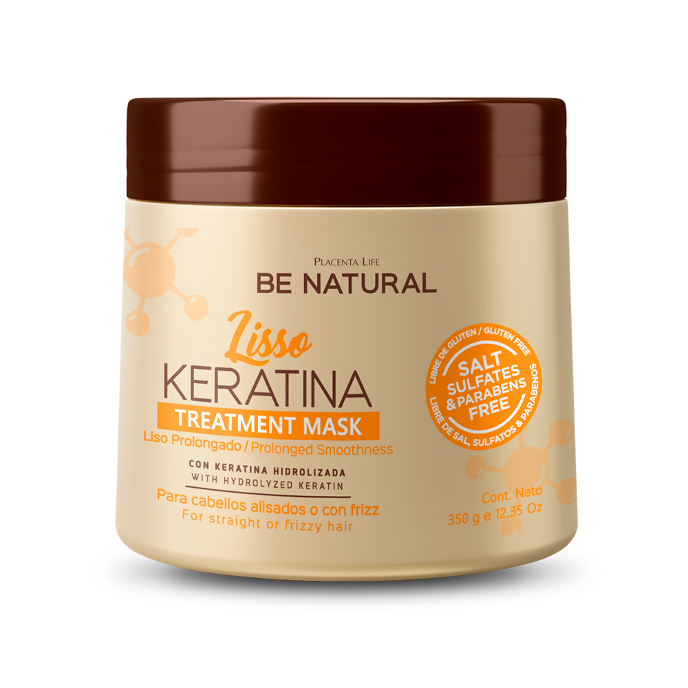 Placenta Life Be Natural Lisso Keratina Treatment Mask