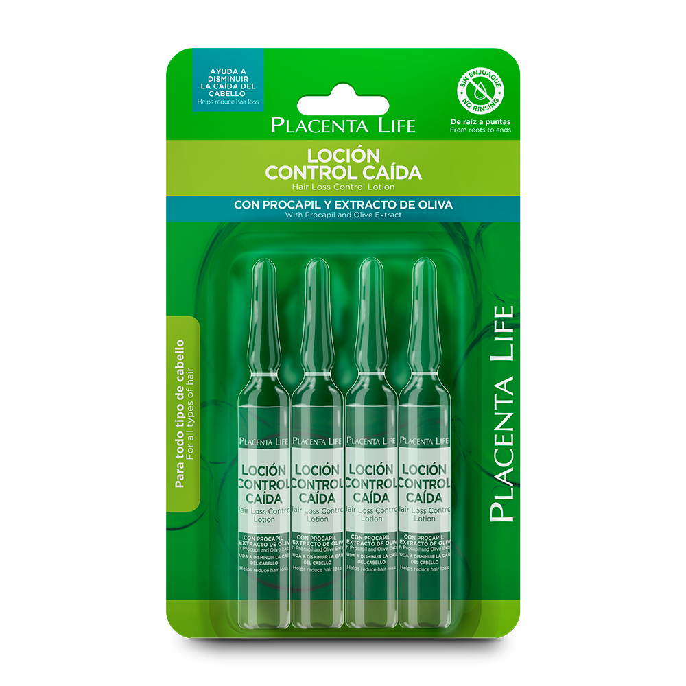 Placenta Life Loción Control Caída Ampolla 13ml