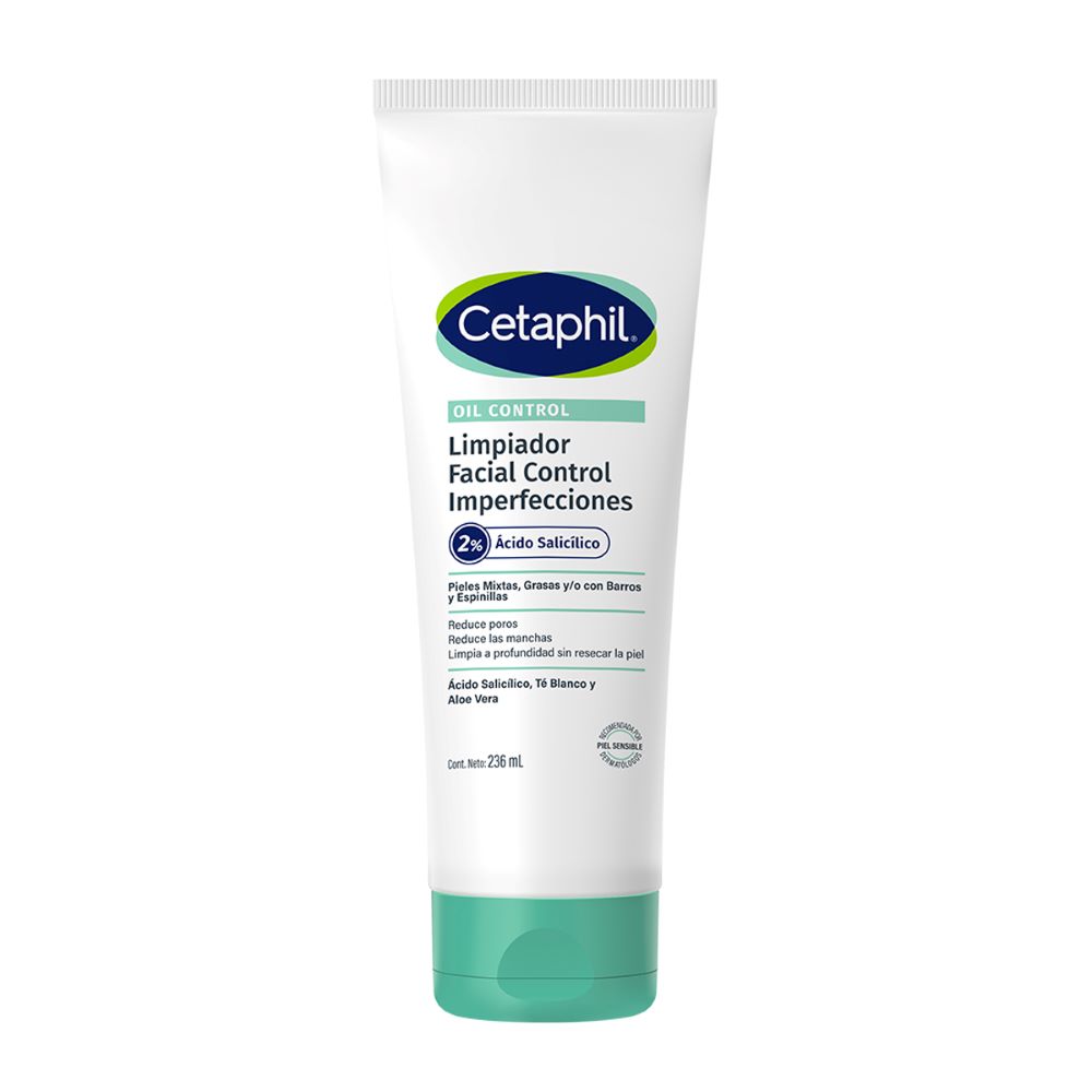 Cetaphil Oil Control Limpiador Facial Control Imperfecciones