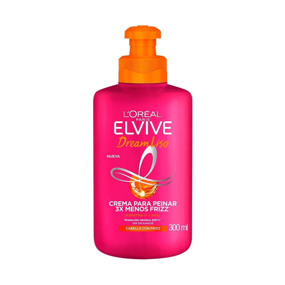 Crema Para Peinar L'Oreal Paris Elvive Dream Liso Crema Para Peinar L'Oreal Paris Elvive Dream Liso