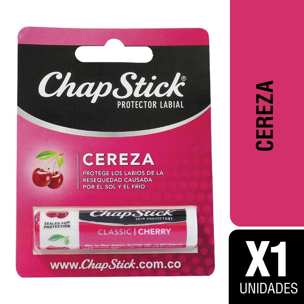 Bálsamo Labial Chapstick Cereza