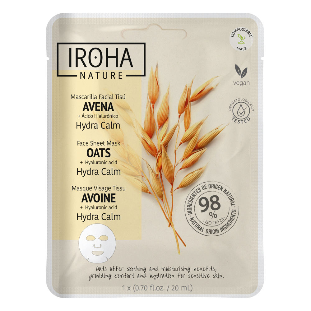 Iroha Mascarilla Hidra Calmante Avena Iroha Mascarilla Hidra Calmante Avena