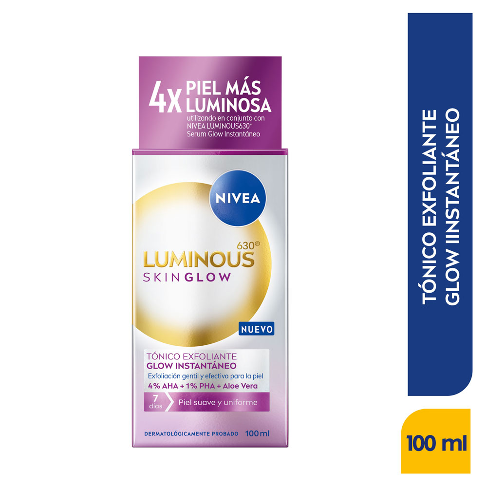 Nivea Luminous Skin Glow Tonic Exfoliante