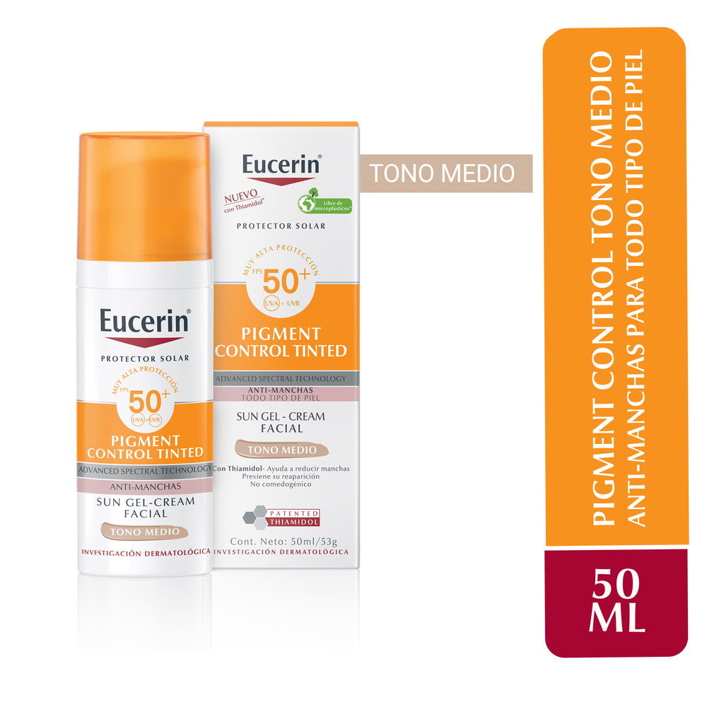 Eucerin Pigment Control Tono Medio FPS50+ Protector Solar Facial