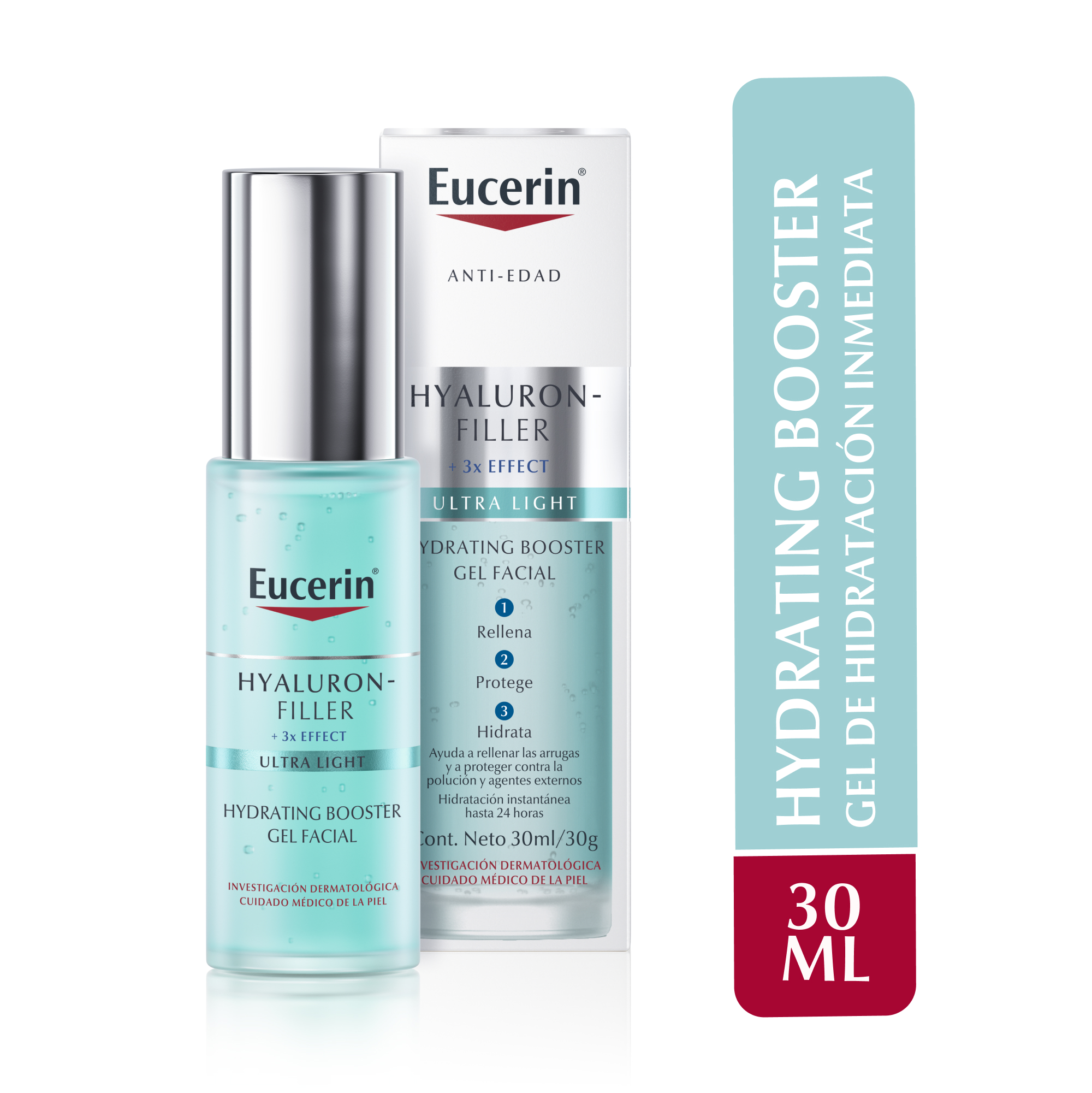 Eucerin Hydrating Booster Hyaluron-Filler + 3x Effect Eucerin Hydrating Booster Hyaluron-Filler + 3x Effect