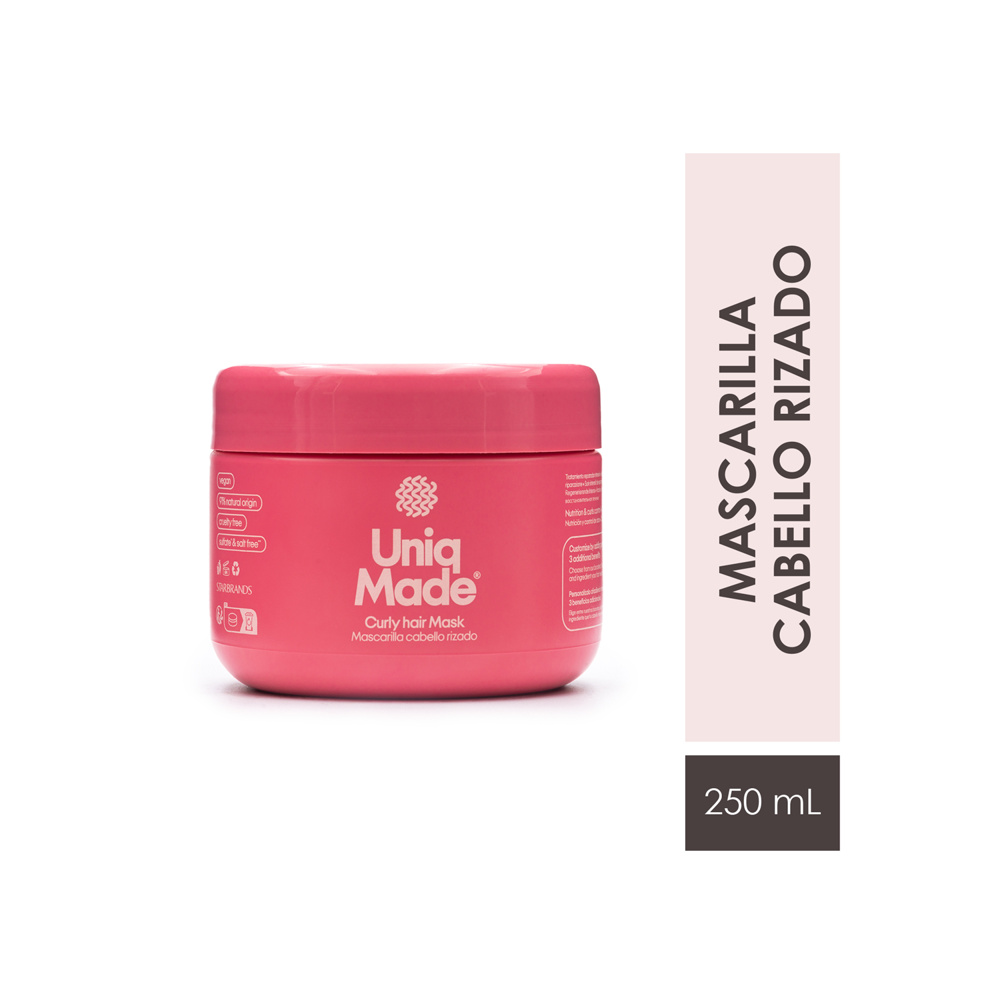 Mascarillla Uniq Made Cabello Rizado