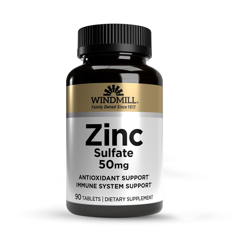 Zinc Gluconate 50mg Windmill Tabletas