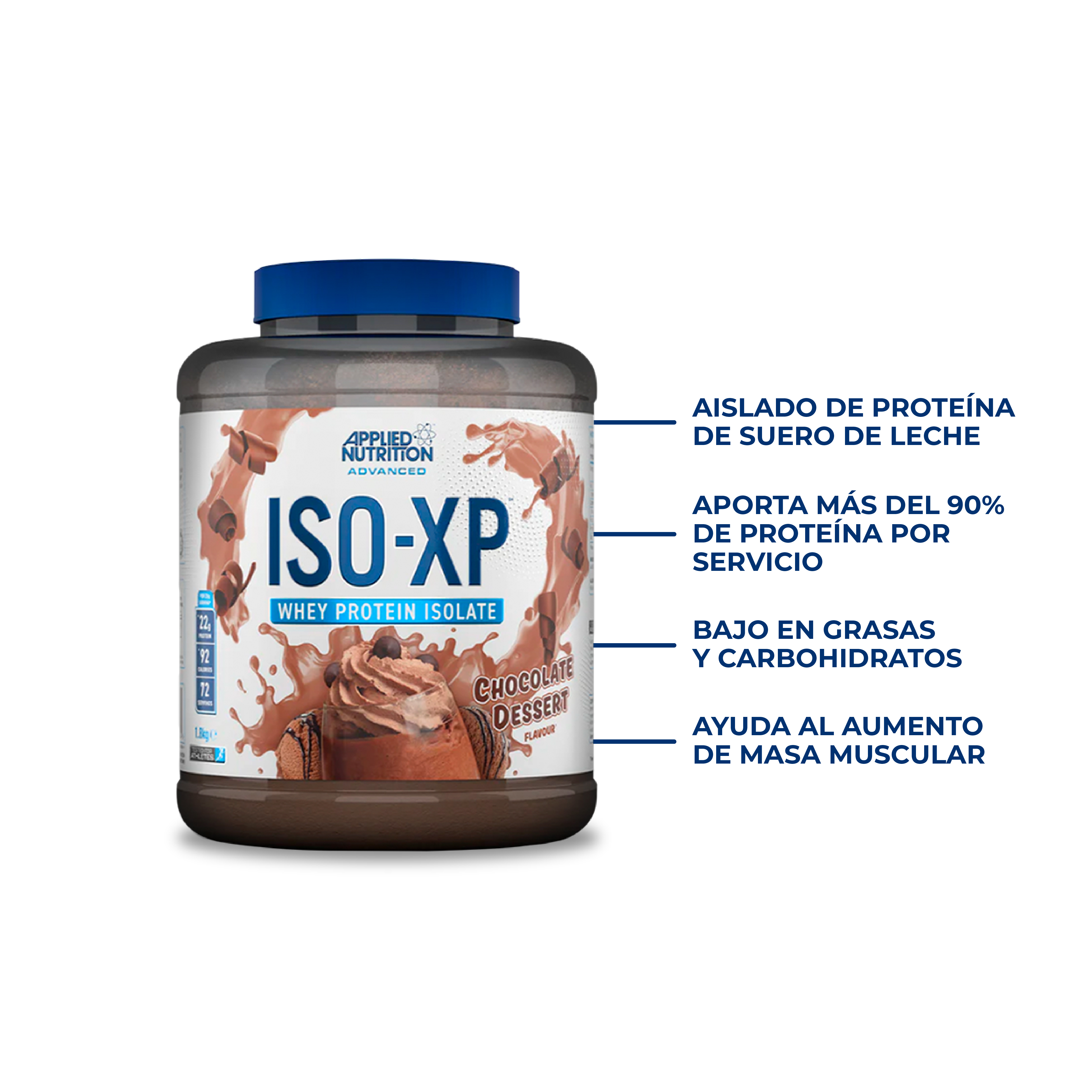 Pack Applied Nutrition: Iso-XP Chocolate Dessert + Creatina Monohydrate 500gr