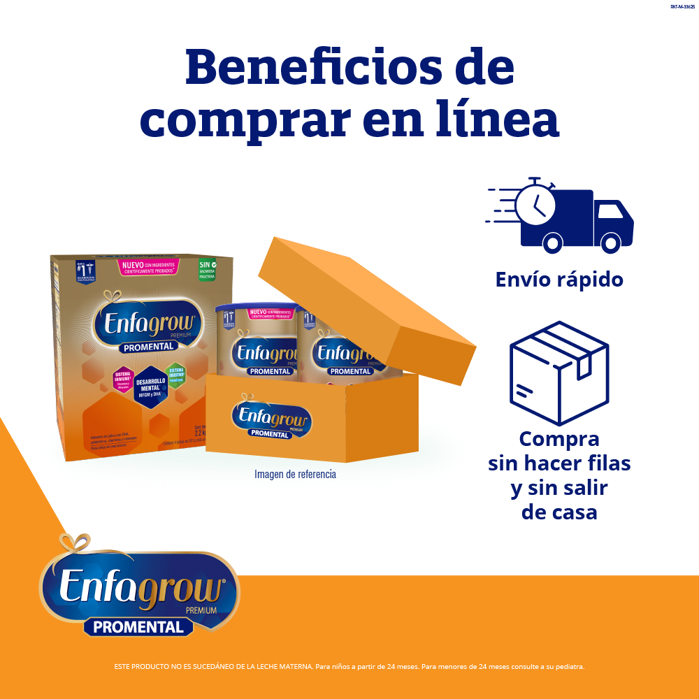 Alimento Lácteo Enfagrow Premium Promental Etapa 3 Natural