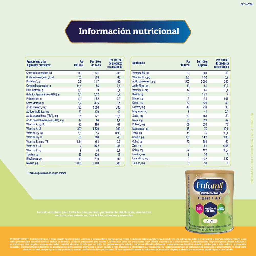 Fórmula Infantil Enfamil Digest + AE
