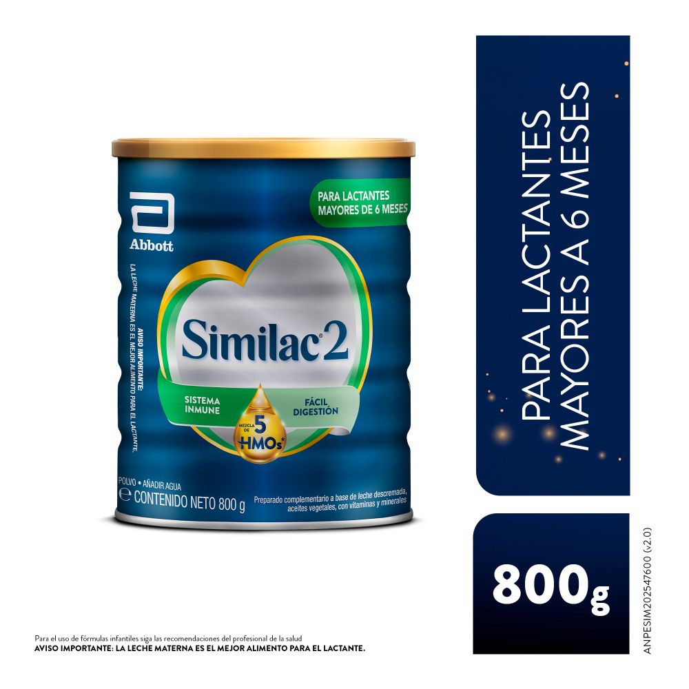 Similac 2 con Mezcla de 5HMOs