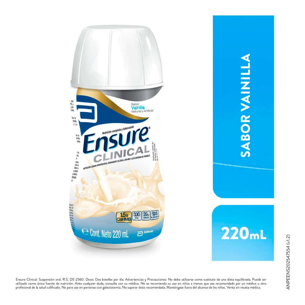 Ensure Clinical Líquido Sabor Vainilla
