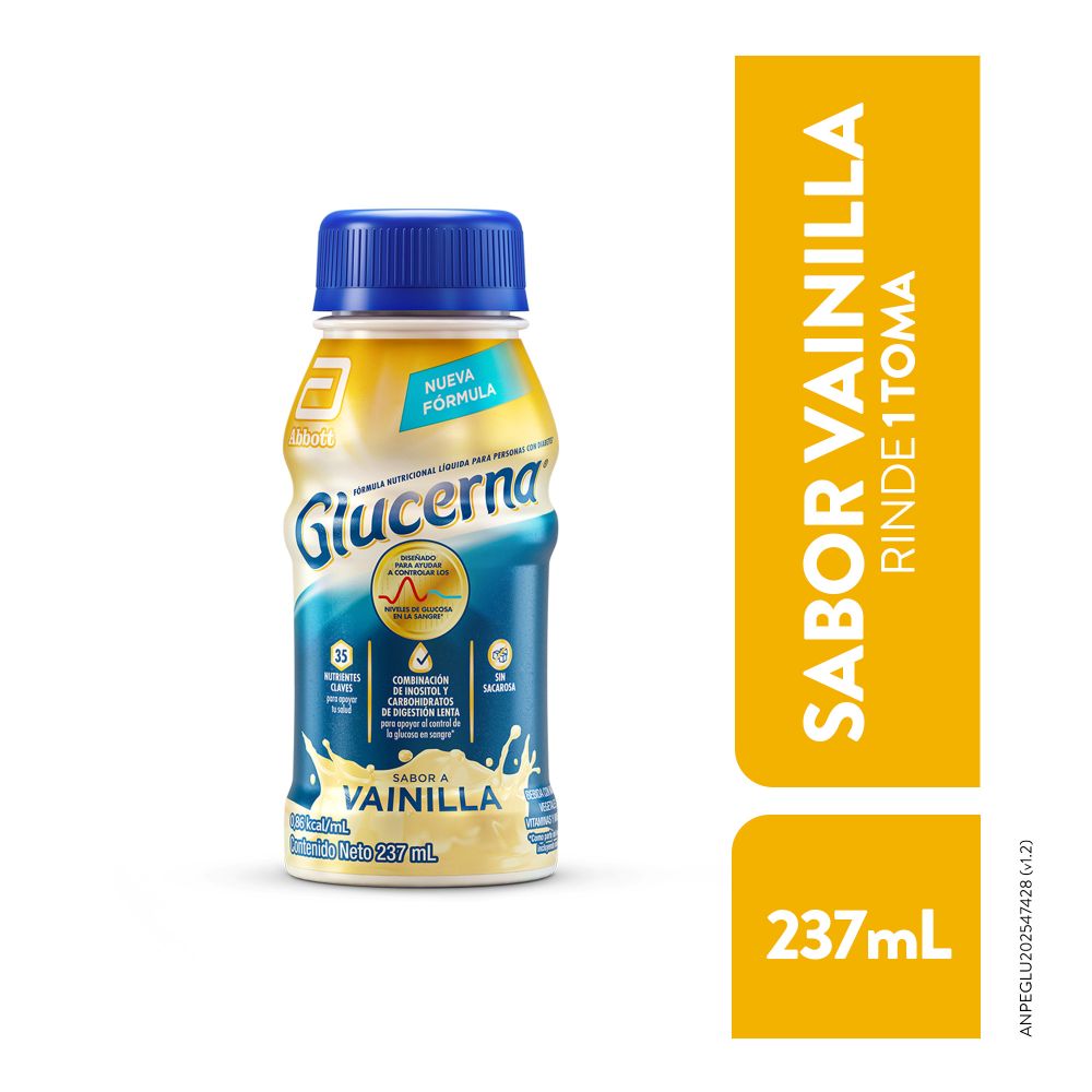 Glucerna Triple Care Líquido Sabor Vainilla